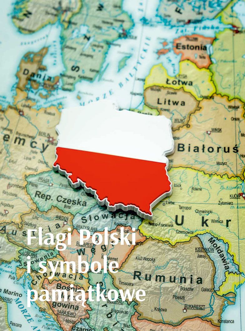 Flagi Polski i symbole pamiątkowe